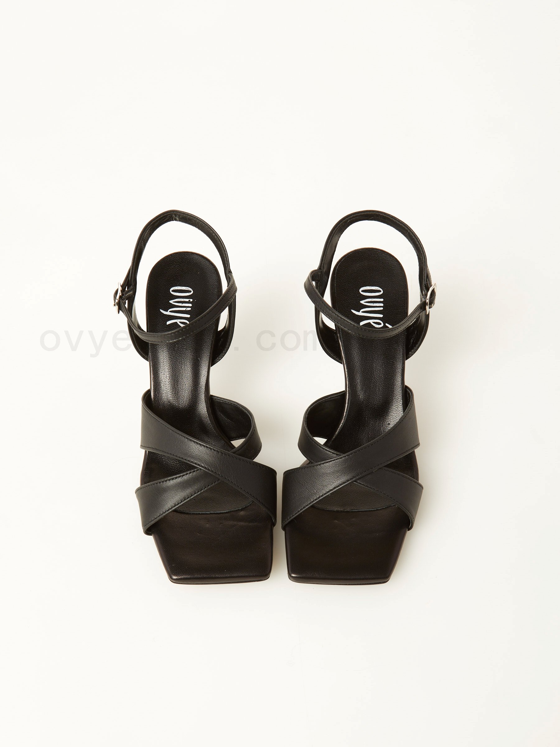 Outlet Sconti Online Leather Heel Sandal F0817885-0583 Genuino